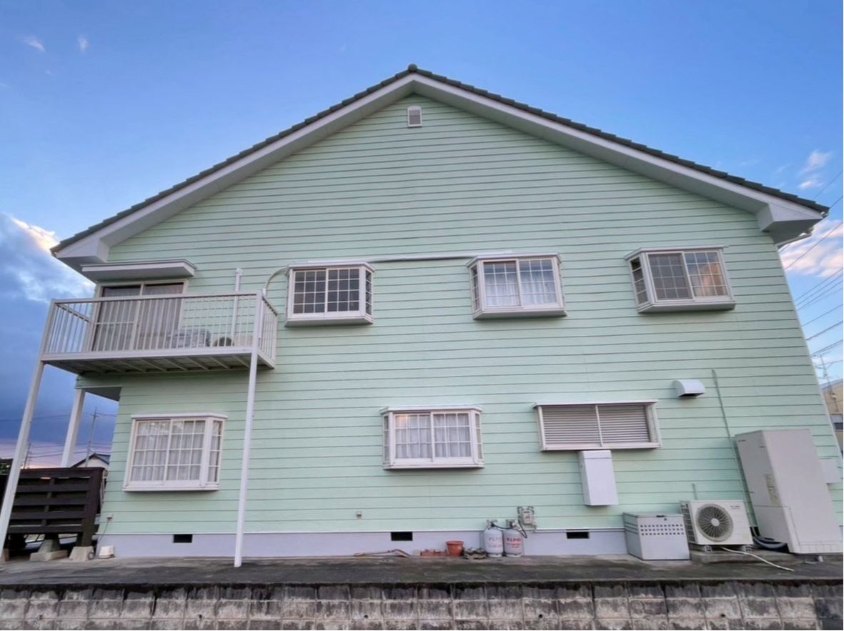 築約30年！パステルグリーンの最高に可愛らしいお家へ変身