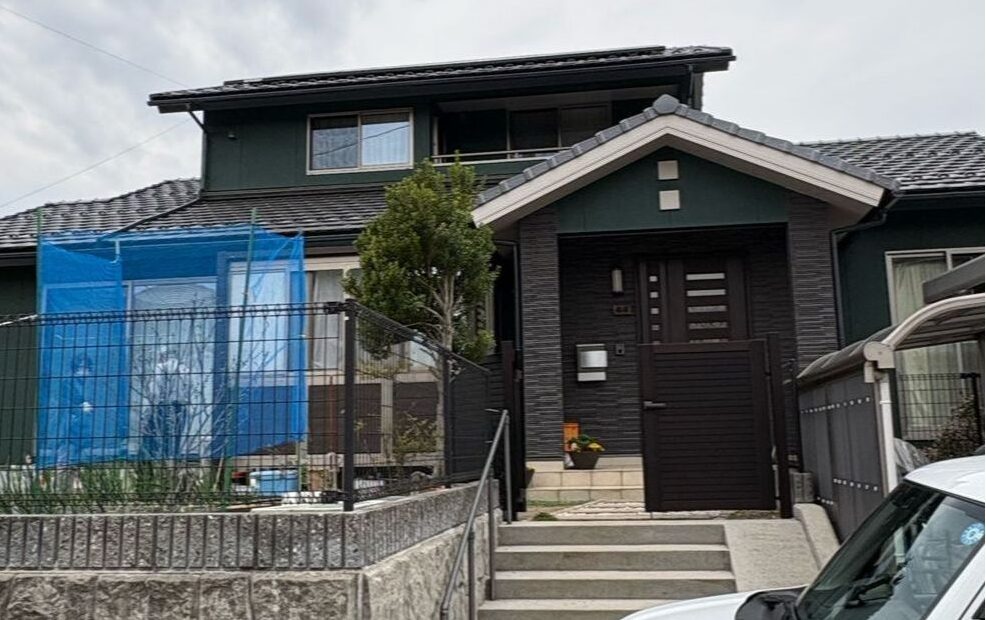 築14年！グリーン×ホワイトで魅せる上質な外観へ