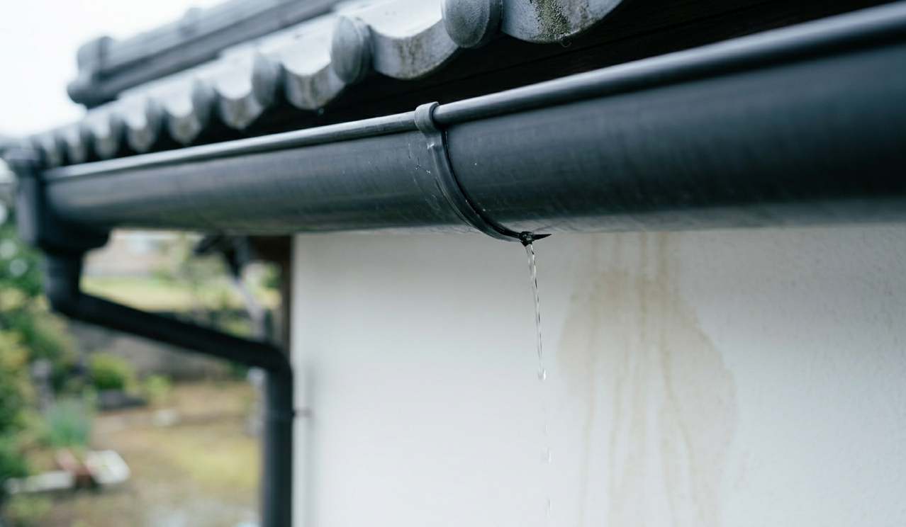 雨樋の割れや外れを放置するとどうなる？！雨漏りや劣化を防ぐ対策　